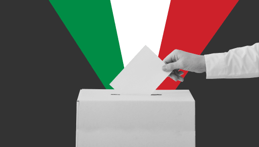 Italy’s 2022 election logo