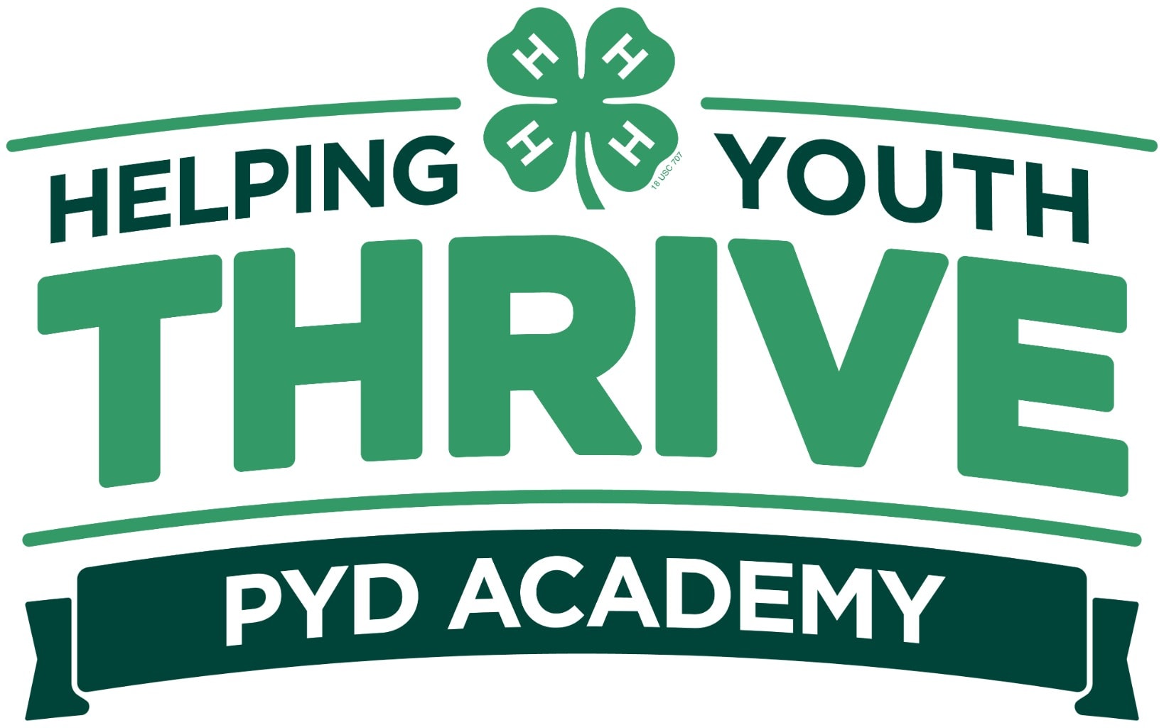 4-H PYD Academy: Camp Experiences for Youth to Thrive logo