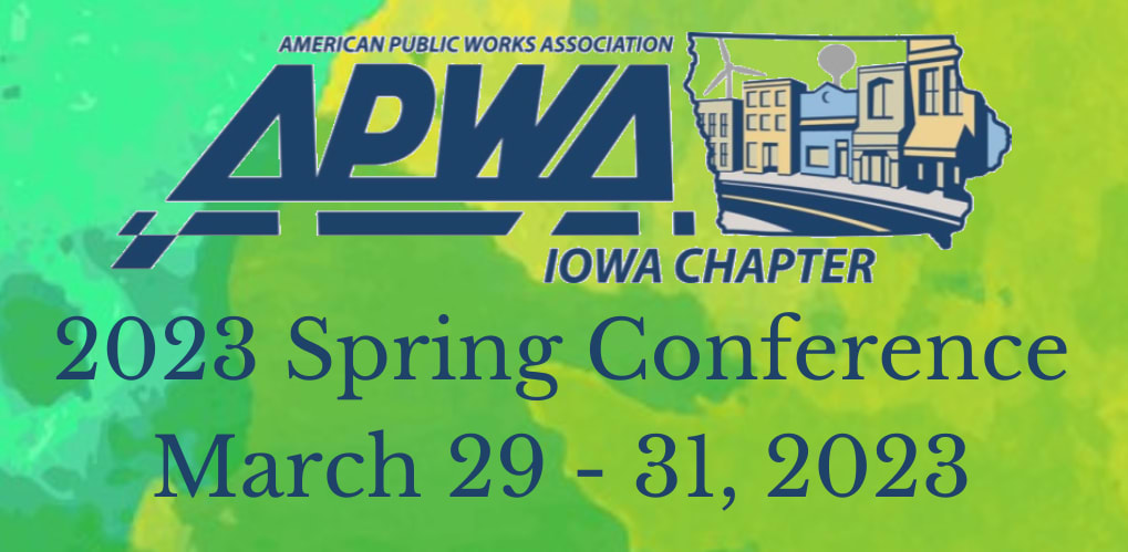 2023 APWA Iowa Chapter Spring Conference logo