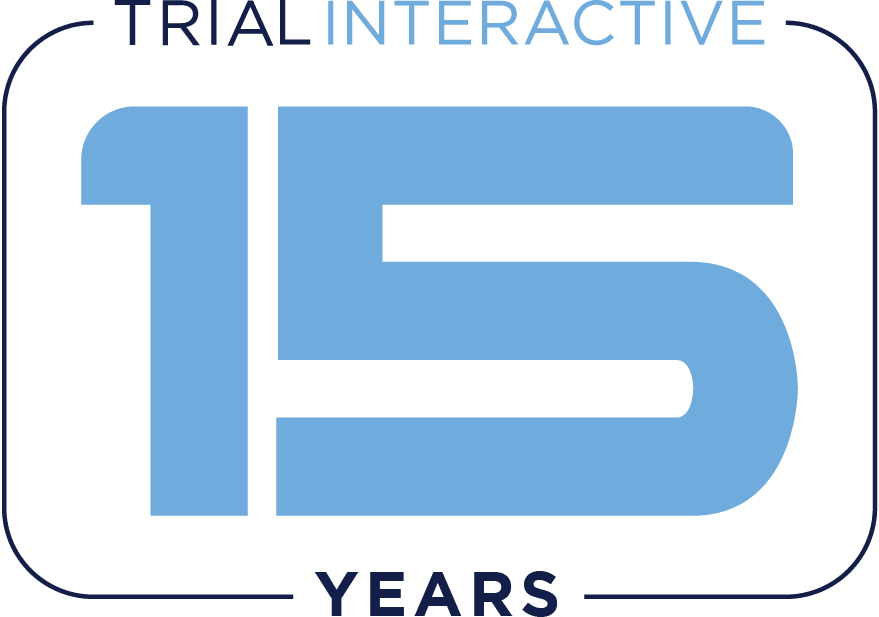 Trial Interactive 15 Year Anniversary logo