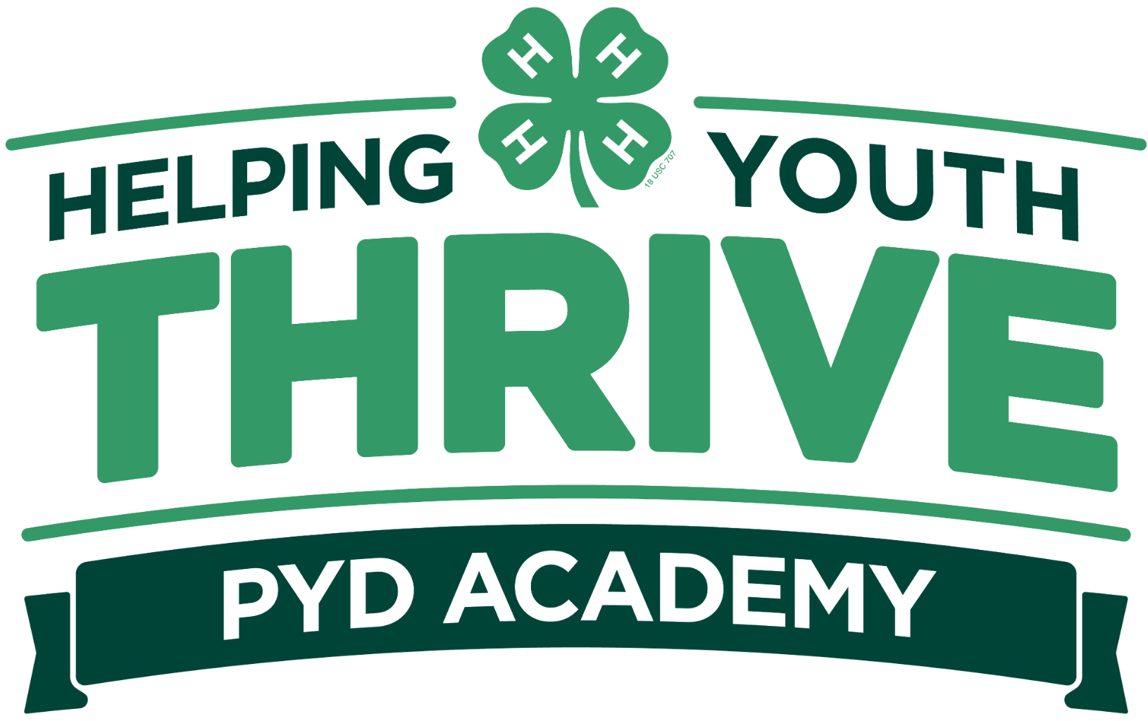 Helping Youth Thrive: An Introduction to 4-H PYD logo
