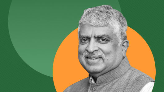 An evening with Nandan Nilekani logo