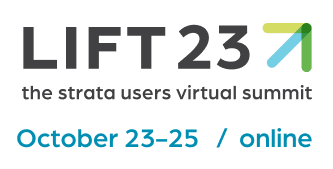 LIFT23: The Strata Users Virtual Summit logo