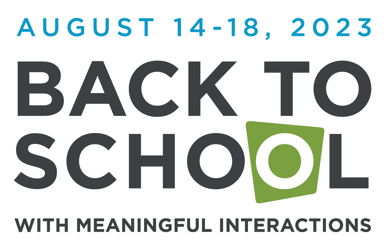 Back to School with Meaningful Interactions  logo
