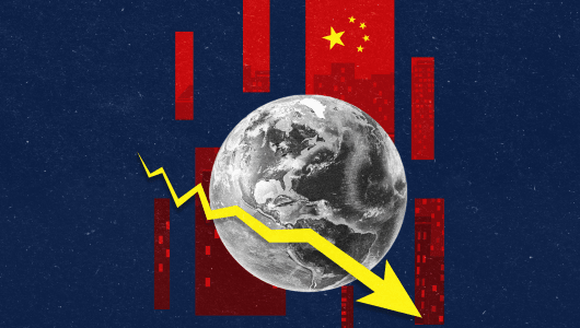 China's Economic Slowdown logo