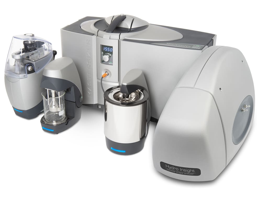 レーザ回折式粒子径分布測定装置マスターサイザーシリーズ