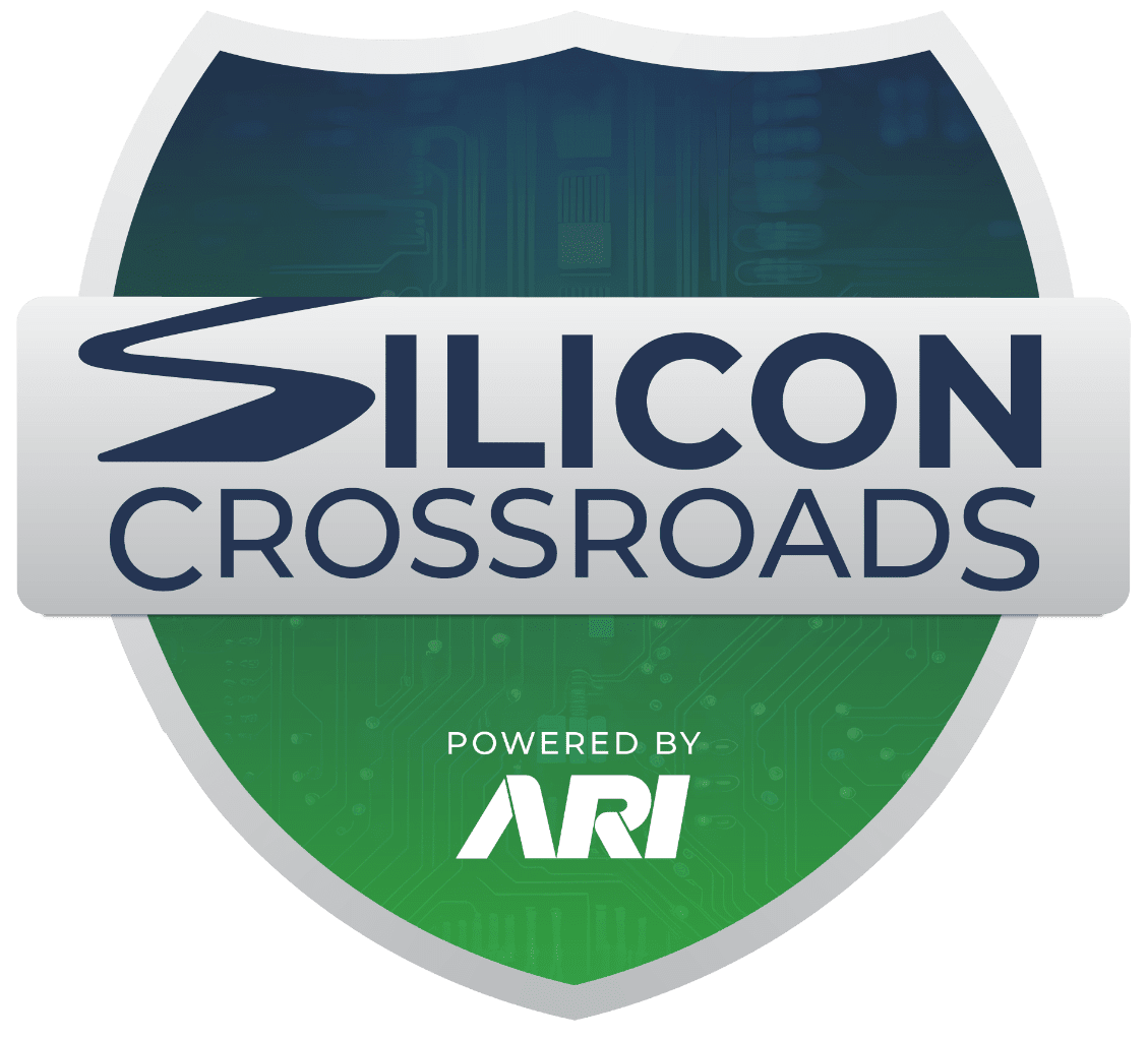 Silicon Crossroads Roadshow logo