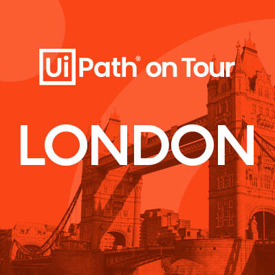 UiPath on Tour London logo