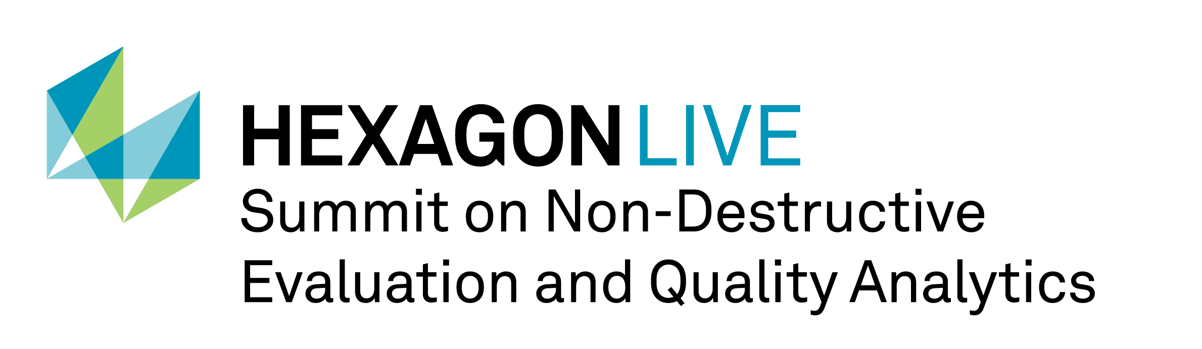 Hexagon LIVE Summit on Non-Destructive Evaluation & Quality Analytics logo