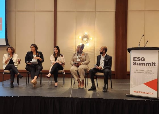 Crowd watching an event