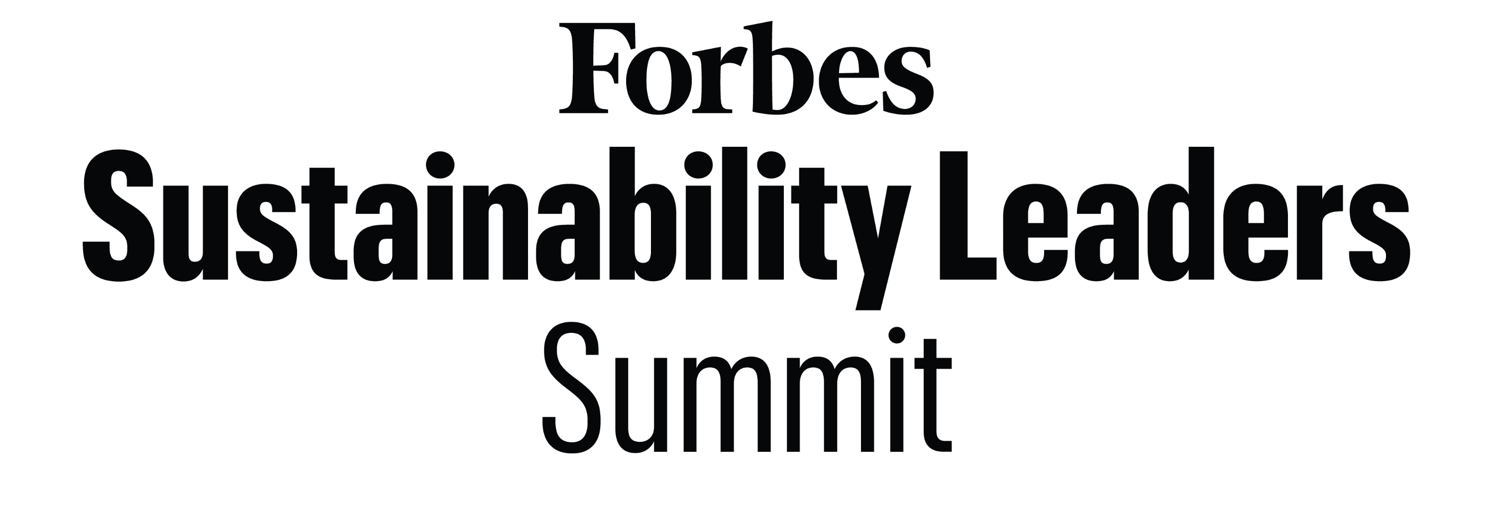 2024 Forbes Sustainability Leaders Summit logo
