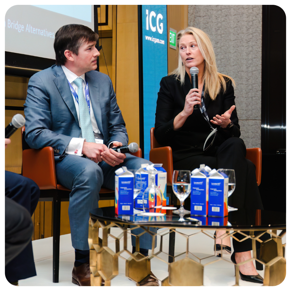 Panel talk speakers of the Pension Bridge Alternatives APAC 