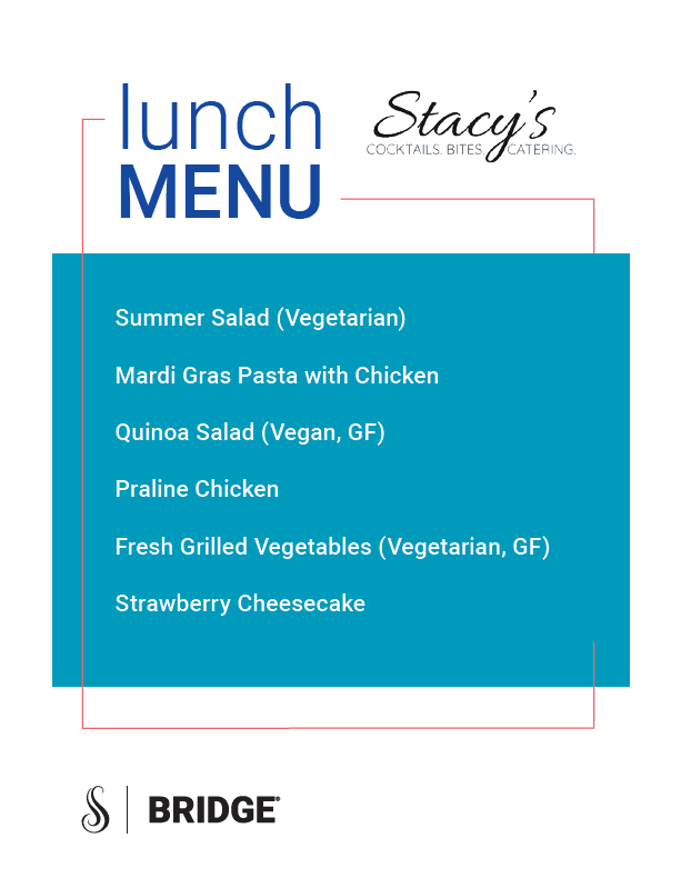 Event Menus | October Bridge