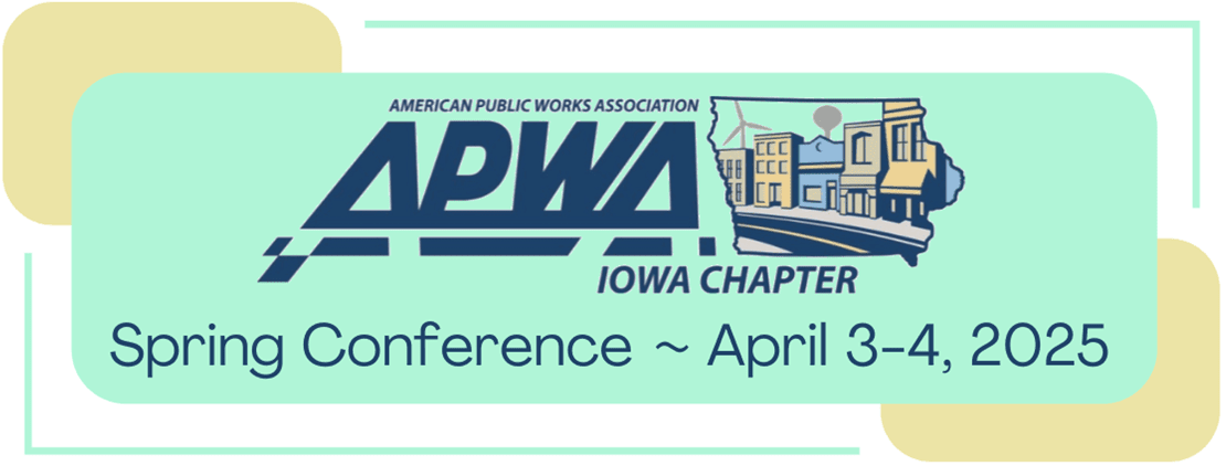 APWA Iowa Chapter Spring Conference logo