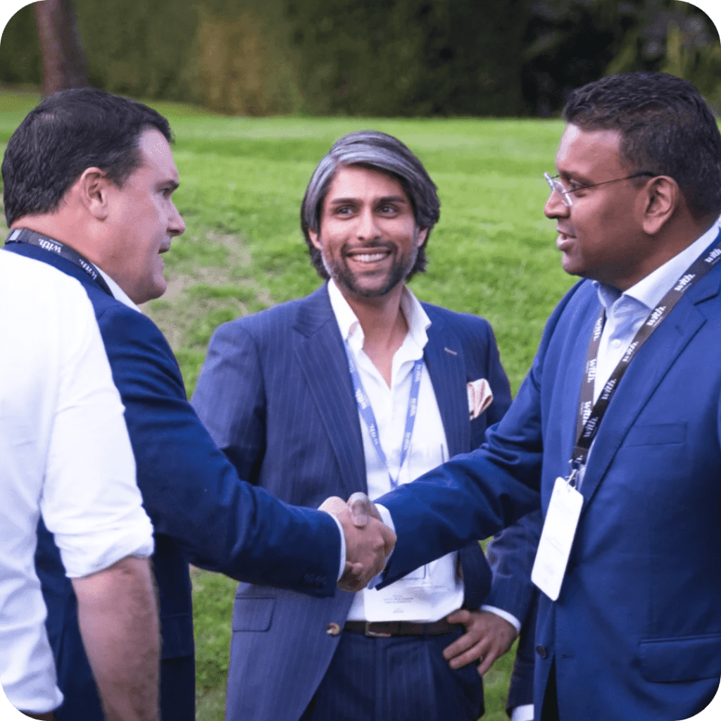 The Hedge Fund COO Club | Europe partners shaking hands