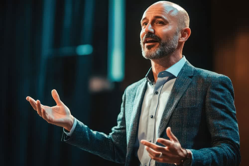 Crowd watching an event