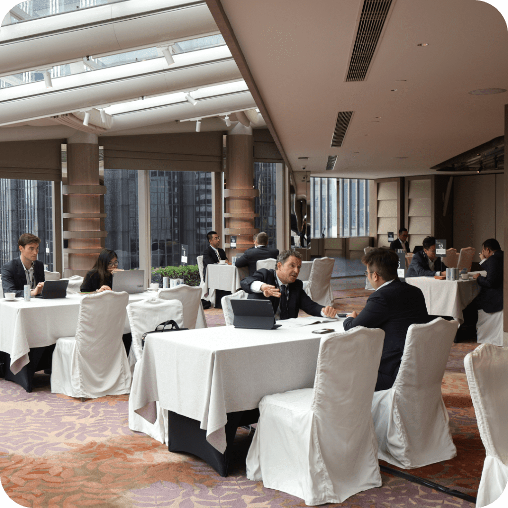 1 on 1 investor meetings at the Pension Bridge Alternatives APAC Hong Kong