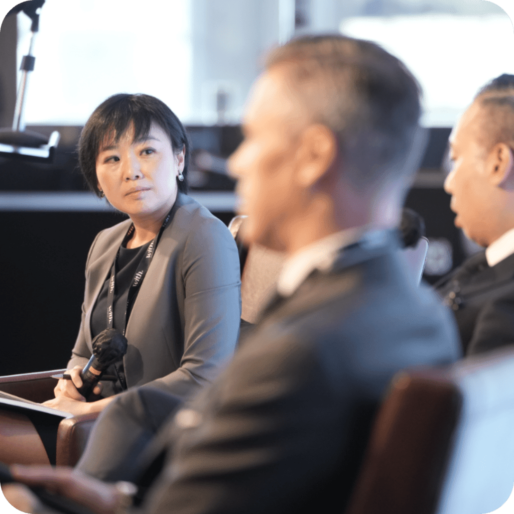 Panel talk of the Pension Bridge Alternatives APAC Hong Kong