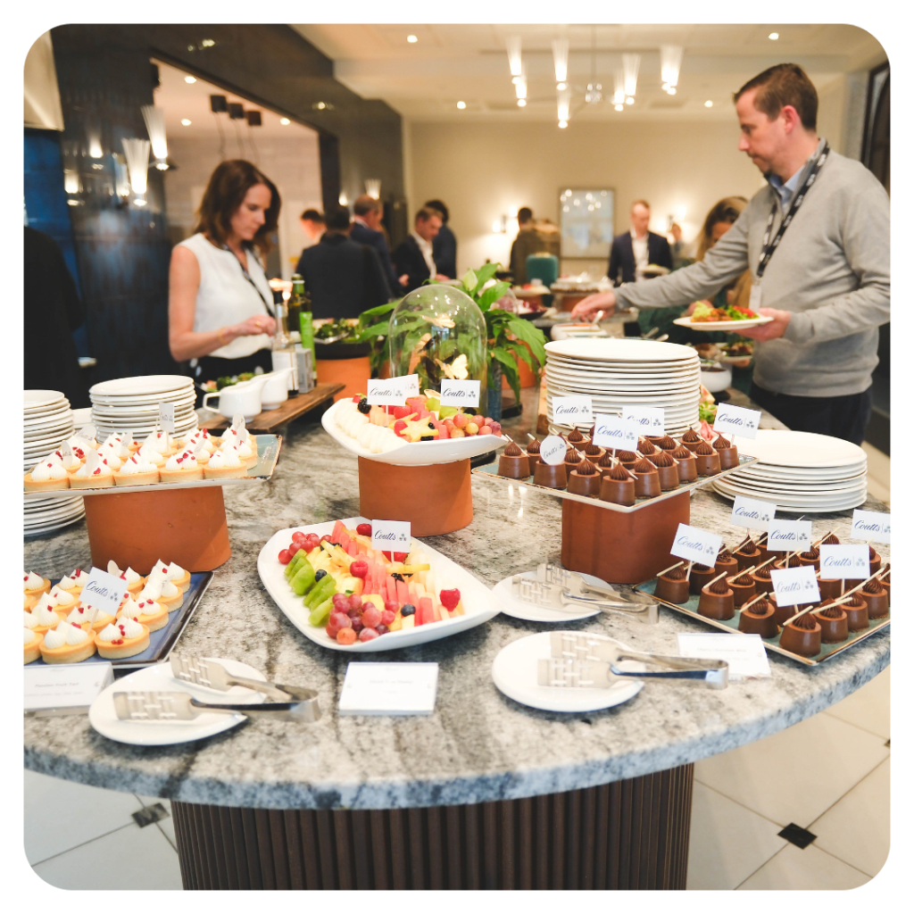 Formal dinner networking session at the HFM European Operational Leaders Summit