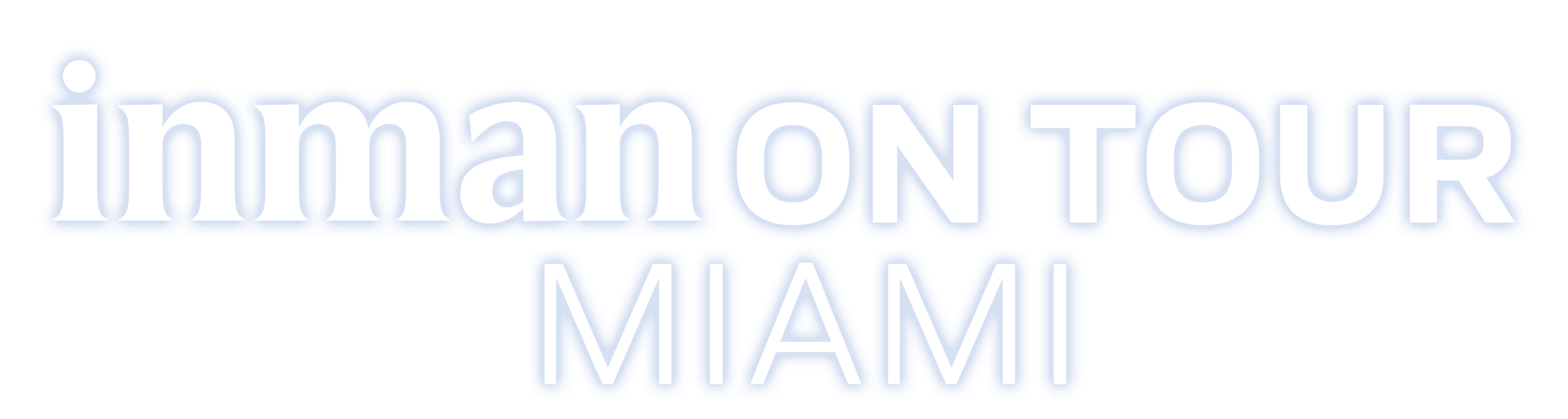 Inman On Tour Miami 2026 logo