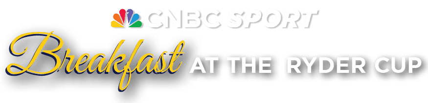 CNBC Sport Breakfast at the Ryder Cup logo