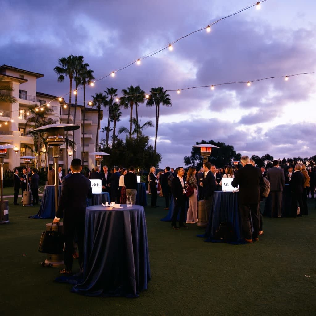 Pension bridge private credit networking session photo