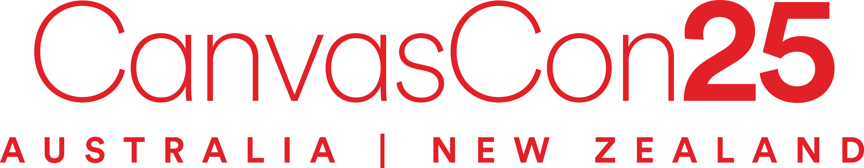 CanvasCon ANZ 2025 logo