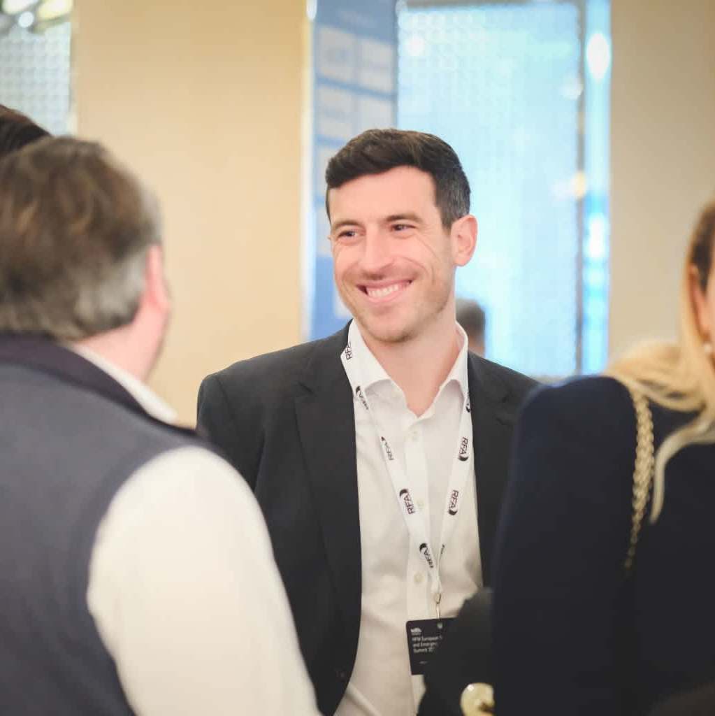 Networking session at the HFM European Boutique and Emerging Managers Summit