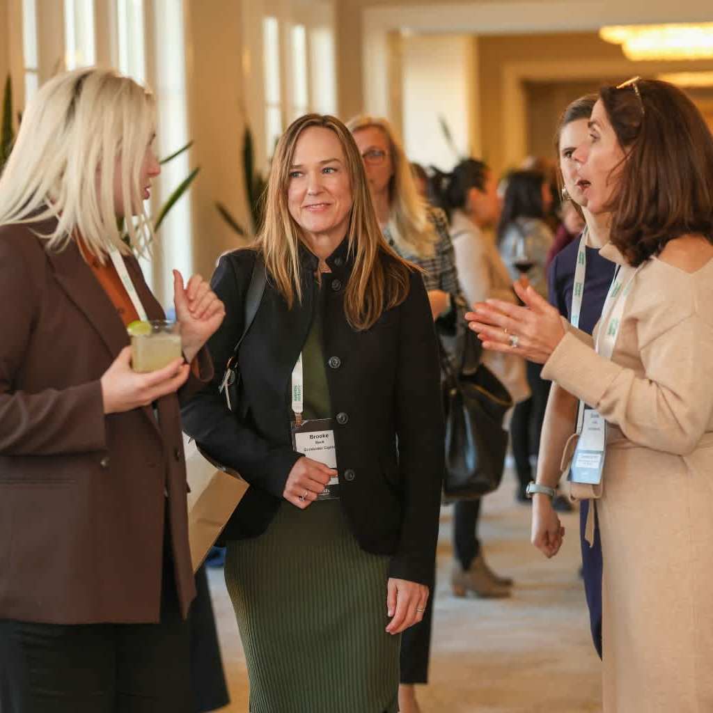 Sponsor summit launch discussion at Women's venture capital summit 2025 