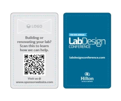 Lab Design Conference 2026 Hotel Key Card Sponsorship