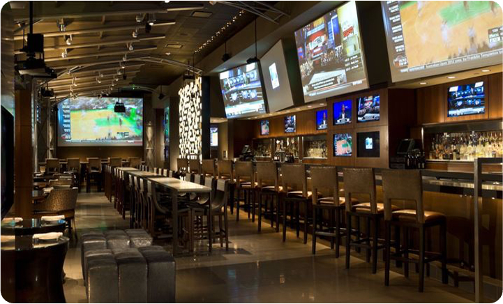 The Owner's Box restaurant has screens to watch your favorite sport