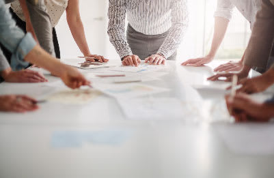 A graphic of the word unprepared written on a blackboard with the "un" crossed out and the "prepared" underlined to represent crisis planning