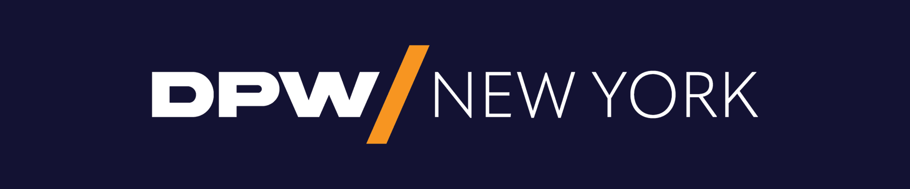 DPW New York 2026 logo