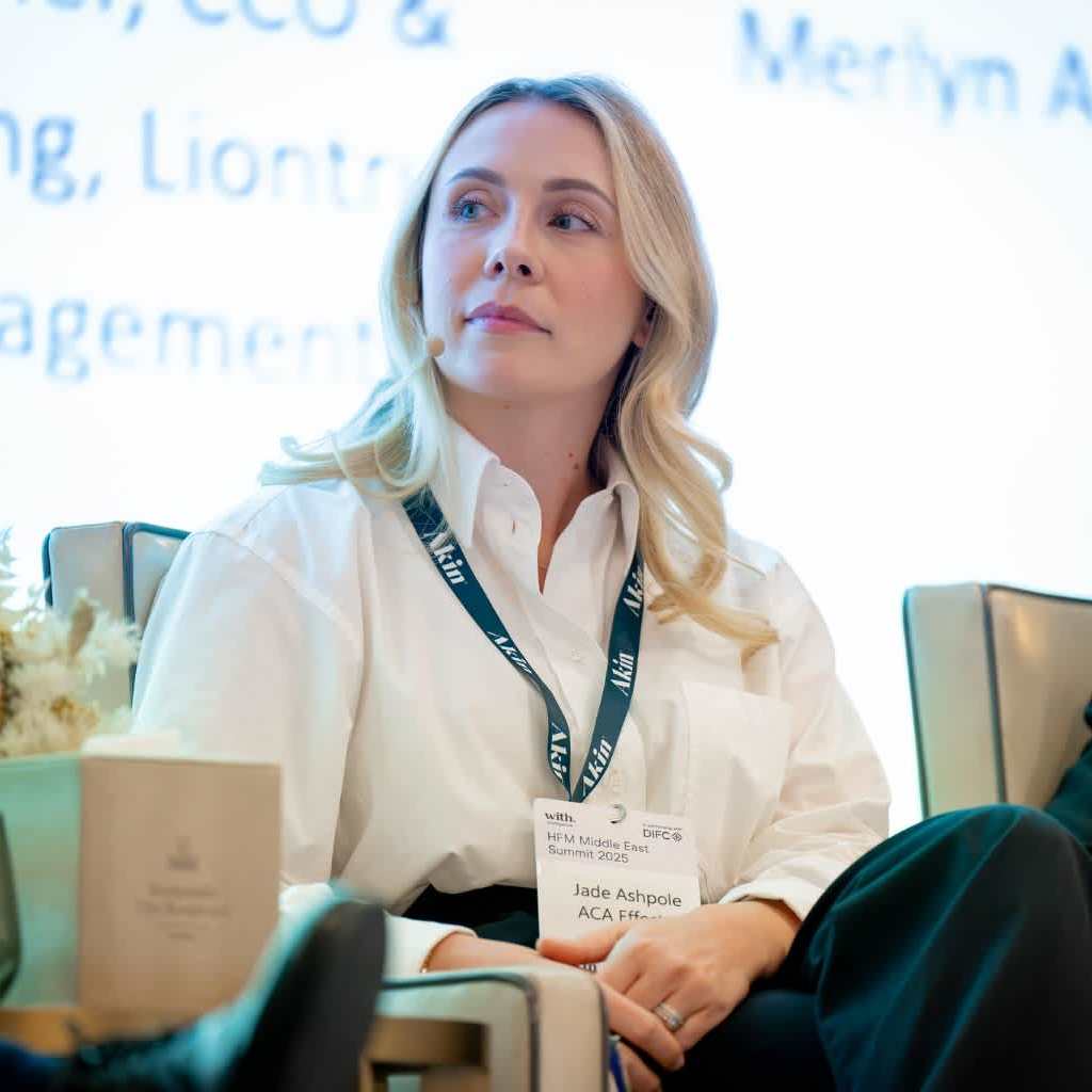 Moderators at the HFM Middle East Summit