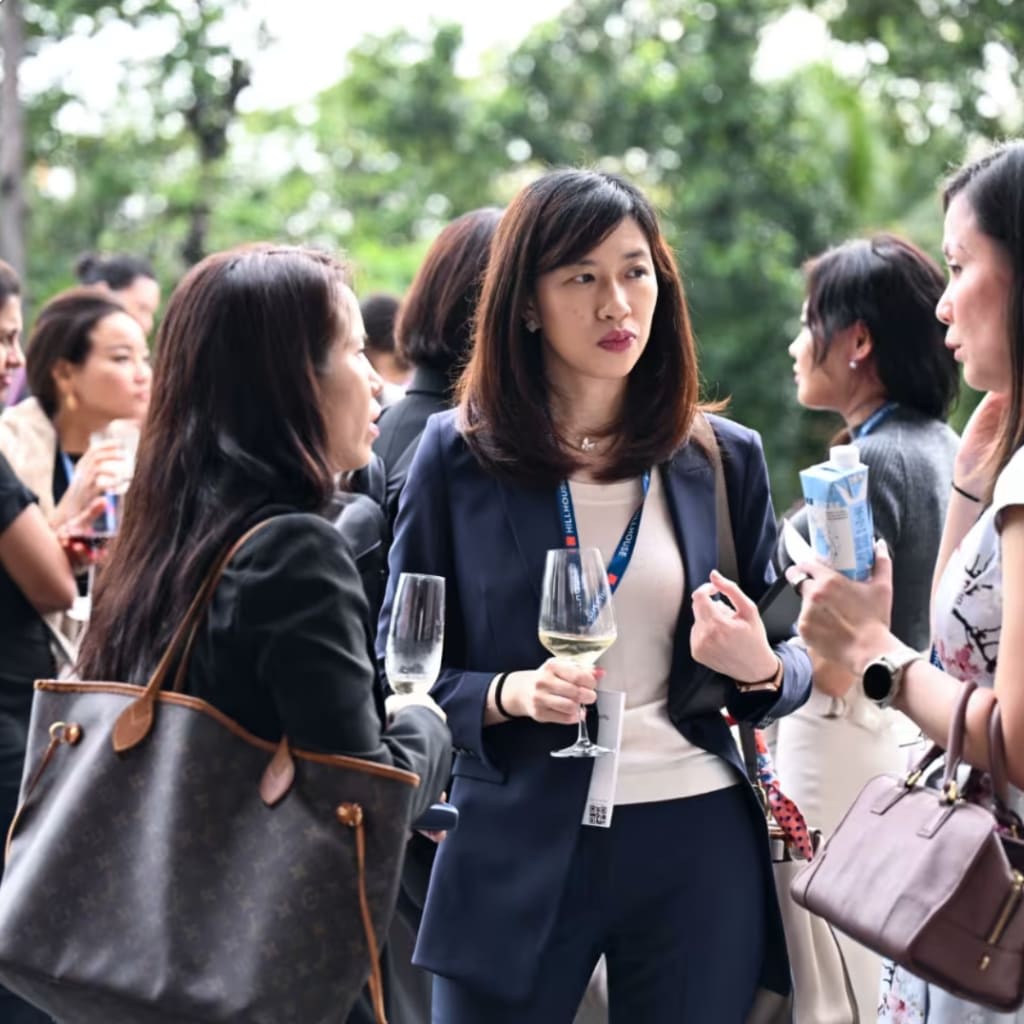 Senior LP and GP Women networking at the Women's Private Equity Summit APAC