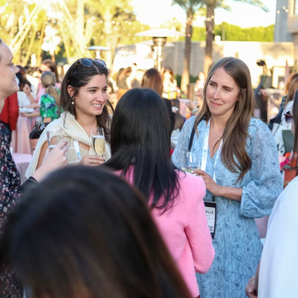 Female leaders networking with the sponsors at the  Women’s Private Capital Summit