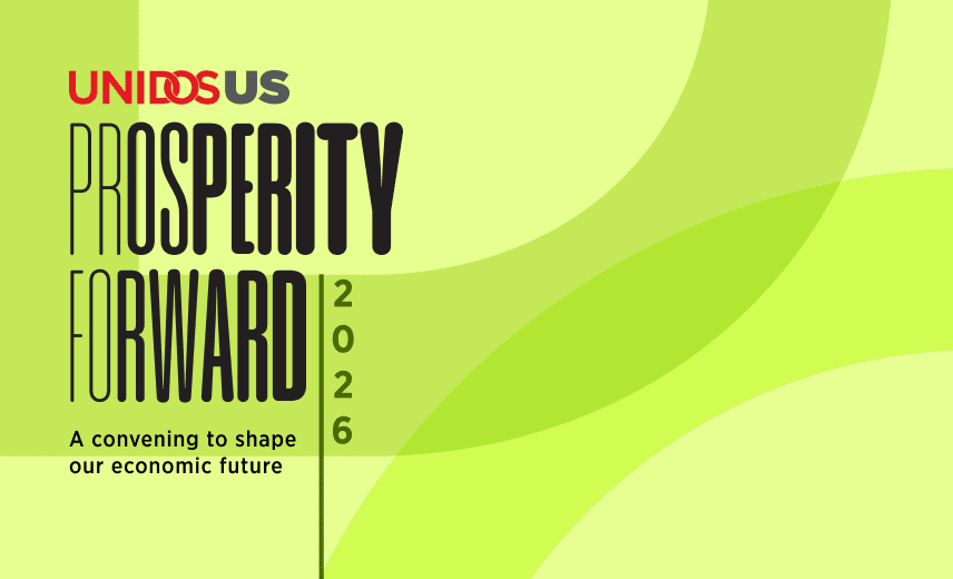 2026 UnidosUS Prosperity Forward, A Convening to Shape our Economic Future  logo