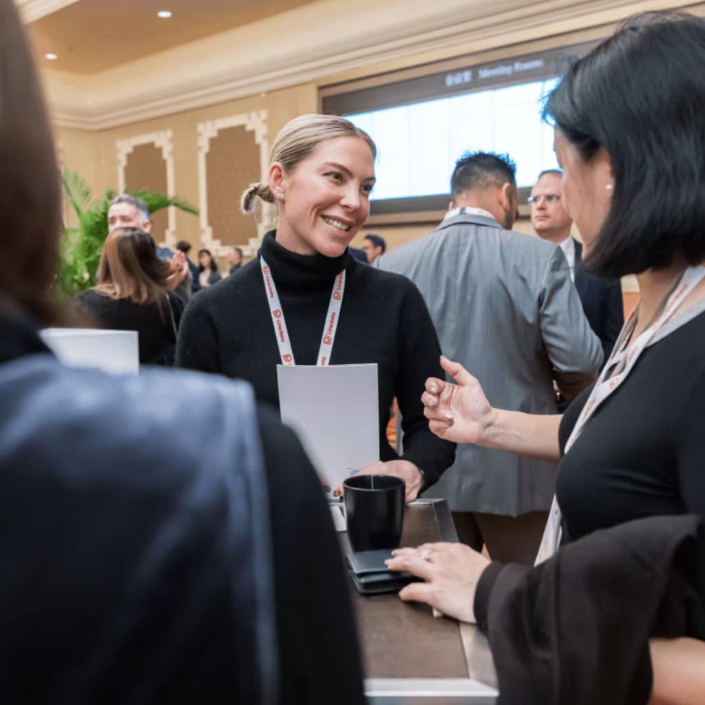 Sponsors networking at HFM Singapore Operational Leaders Summit