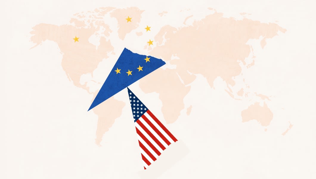 The transatlantic relationship logo