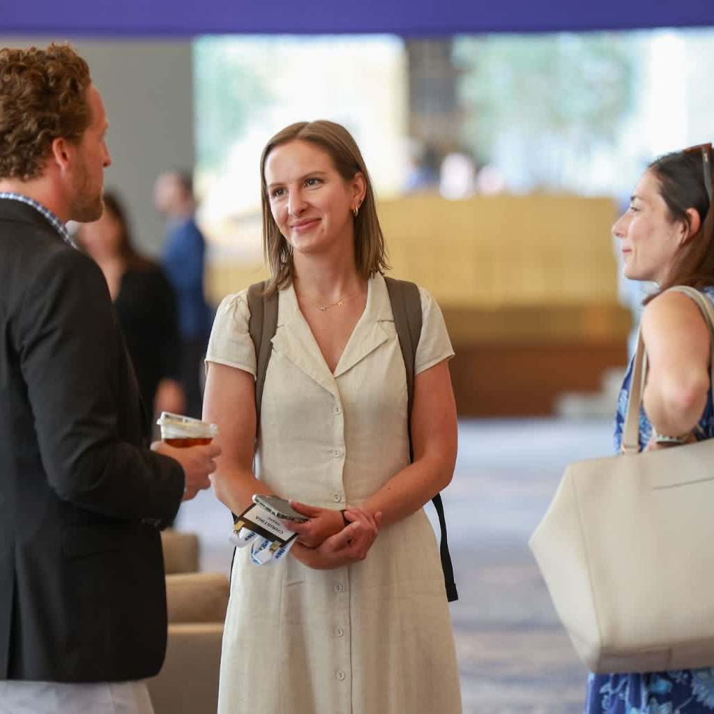 Pension bridge private credit networking session photo