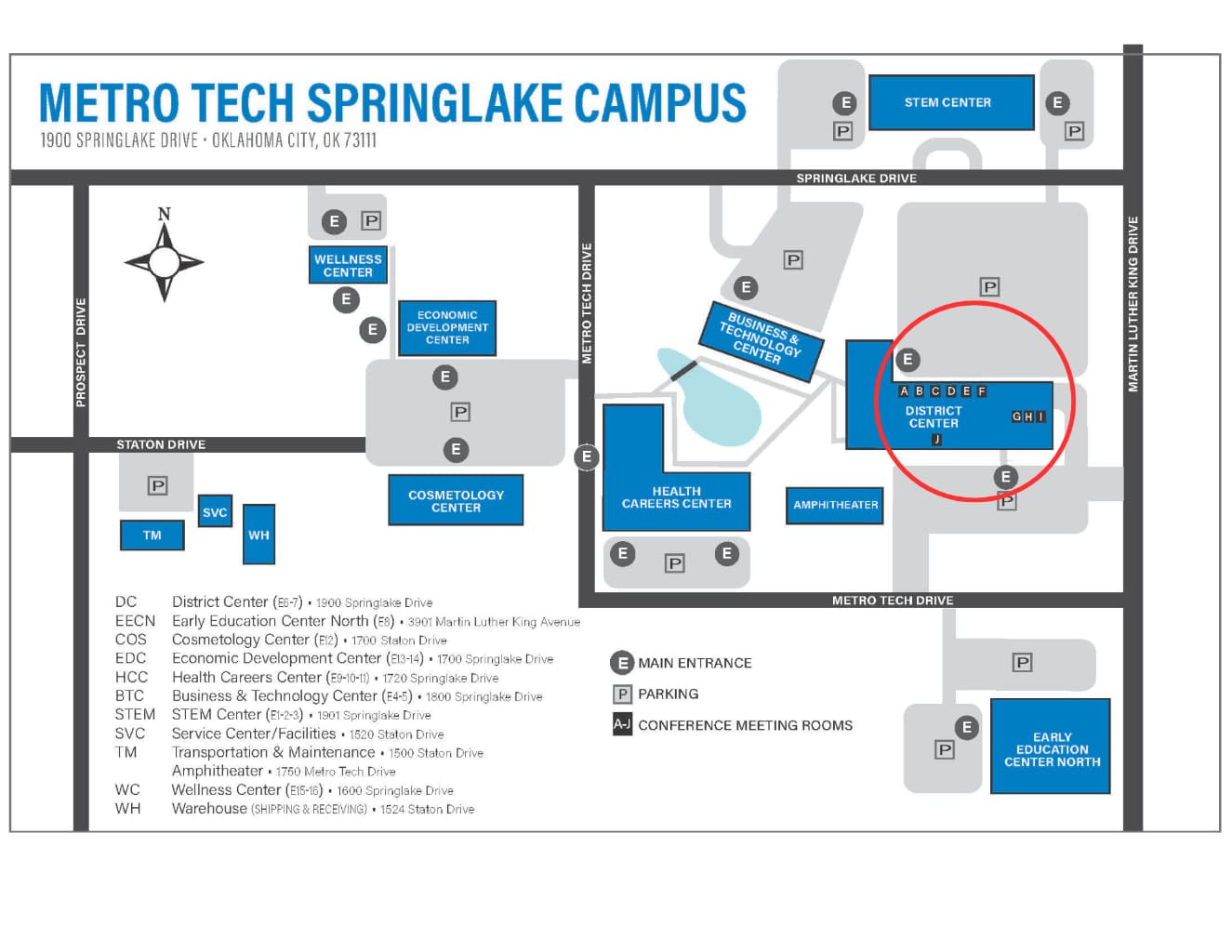 Campus Map | Pathways to Purpose: Supporting the Whole Student for ...