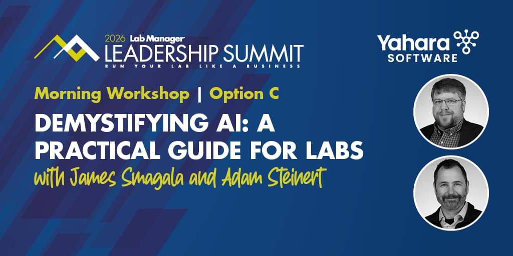 Workshop: Demystifying AI: A Practical Guide for Labs with Yahara Software