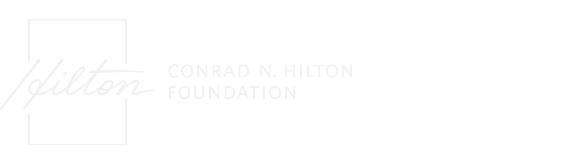 Conrad N. Hilton Foundation logo