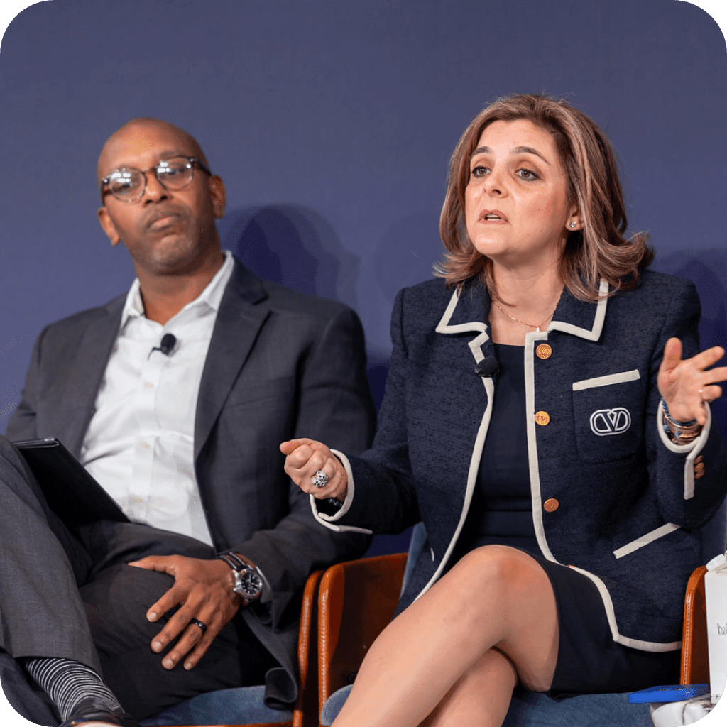 Clients networking at the Pension Bridge Alternatives APAC 