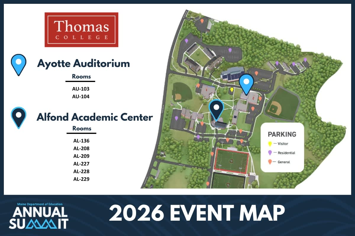 Thomas College Map 