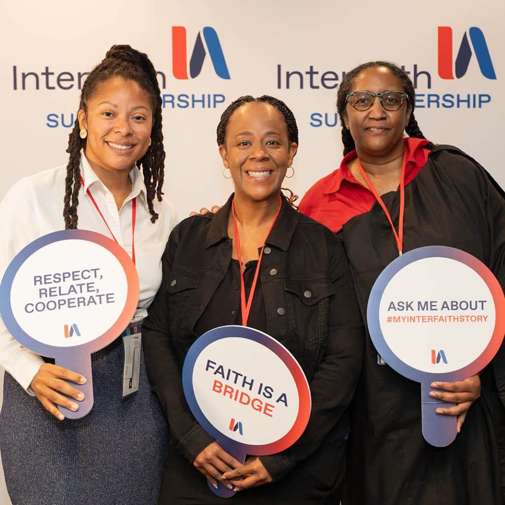 Registration at Interfaith Leadership Summit. Chicago, August 2025. Photo by Summerset Studios.