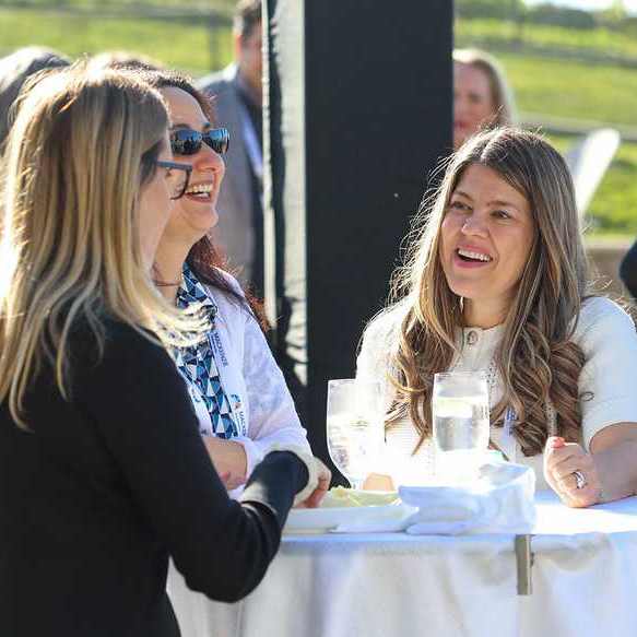 Investors and fund managers networking at the Insurance Investment Outlook