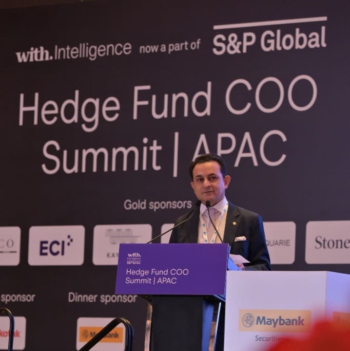 Sponsor guest speaking at the With Intelligence Hedge Fund COO Summit | APAC