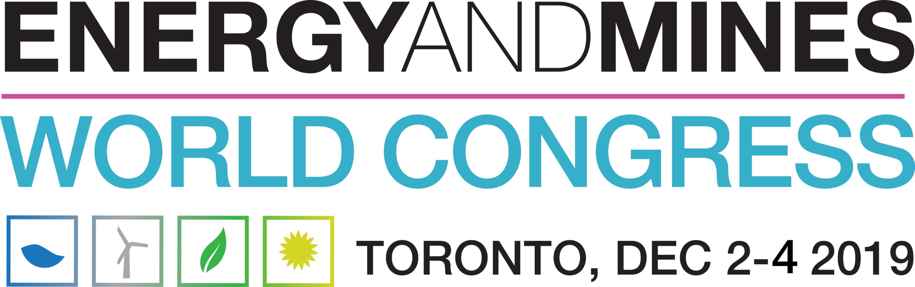 Energy and Mines World Congress 2019 logo
