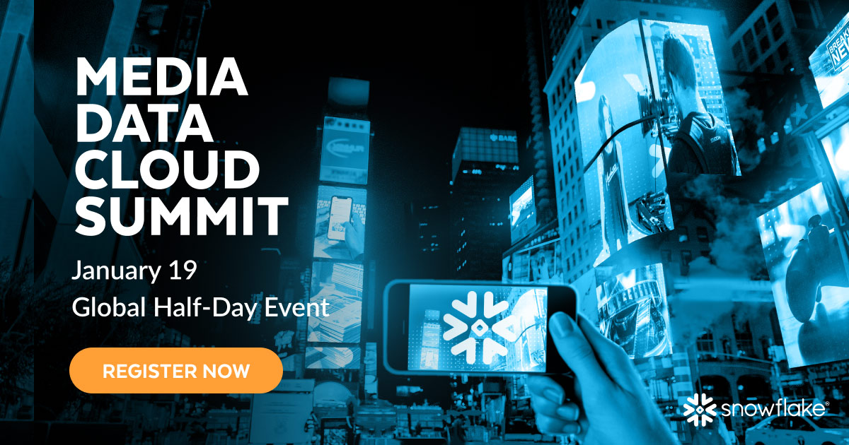Media Data Cloud Summit - Americas logo